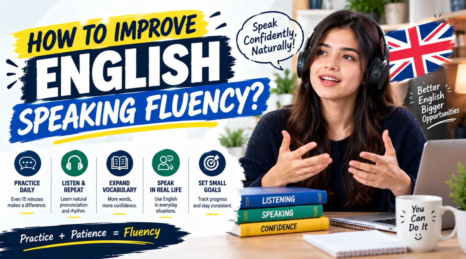 How to Improve English Speaking Fluency